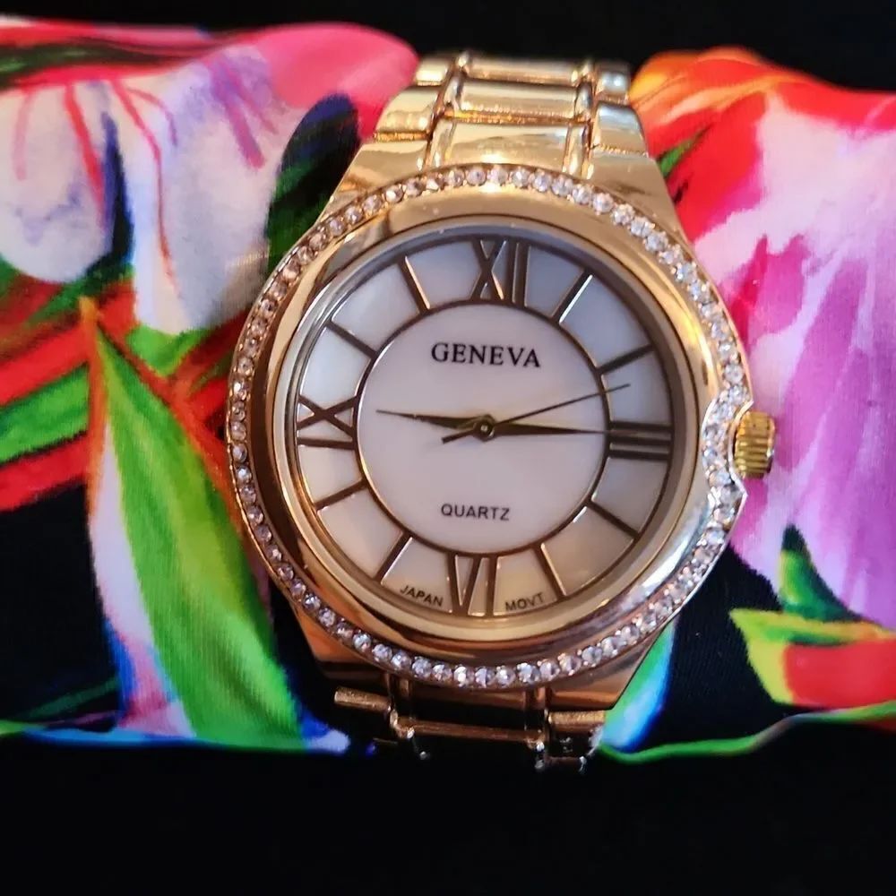 Geneva Quartz Watch Japan Movement